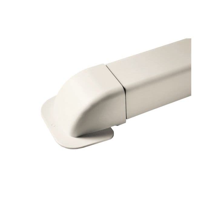 Pump House 140 mm ASHP trunking wall cover TR-WC-140