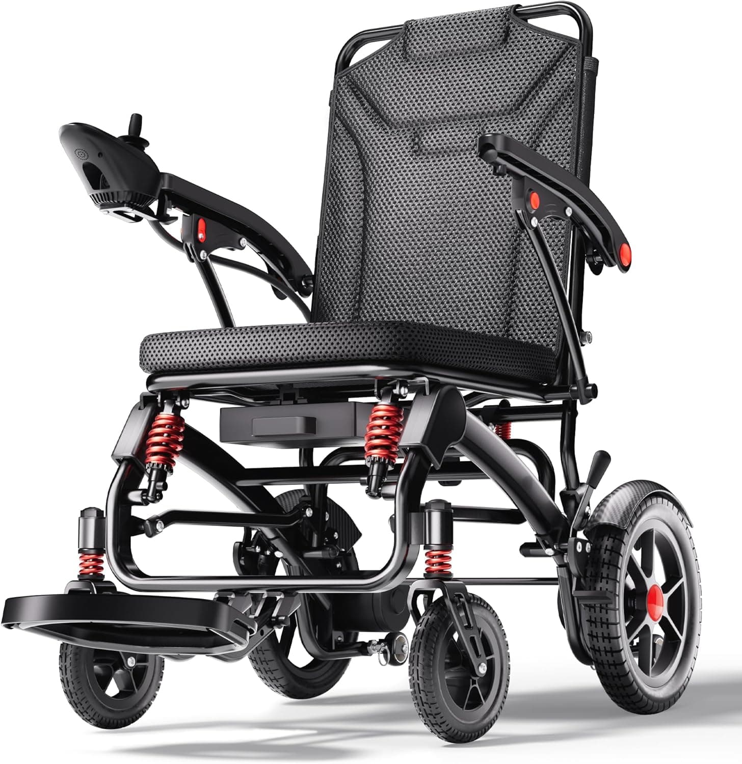 Ultra Lightweight Foldable Electric Wheelchair for Adults