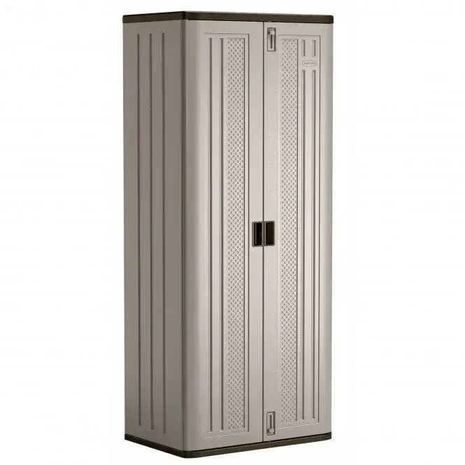 Suncast Haven Tall Resin Storage Cabinet